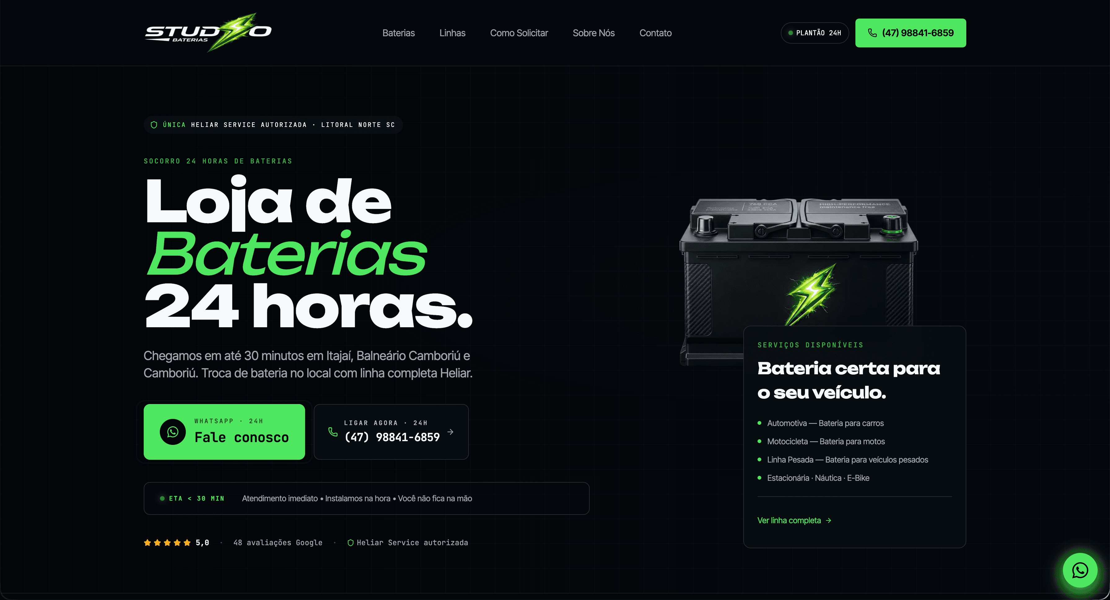 Screenshot Studio 4 Baterias