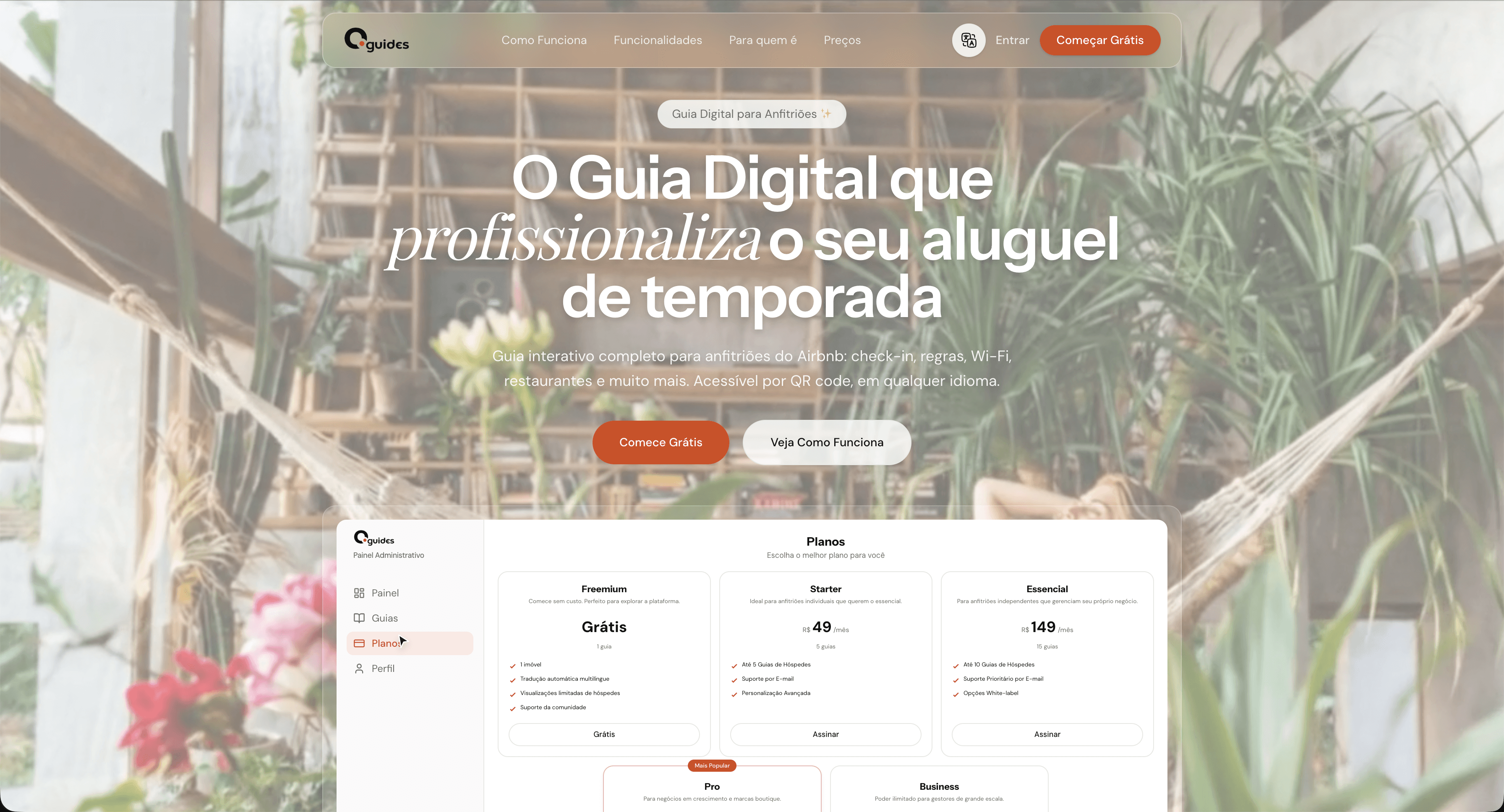 Orbit Guides Dashboard